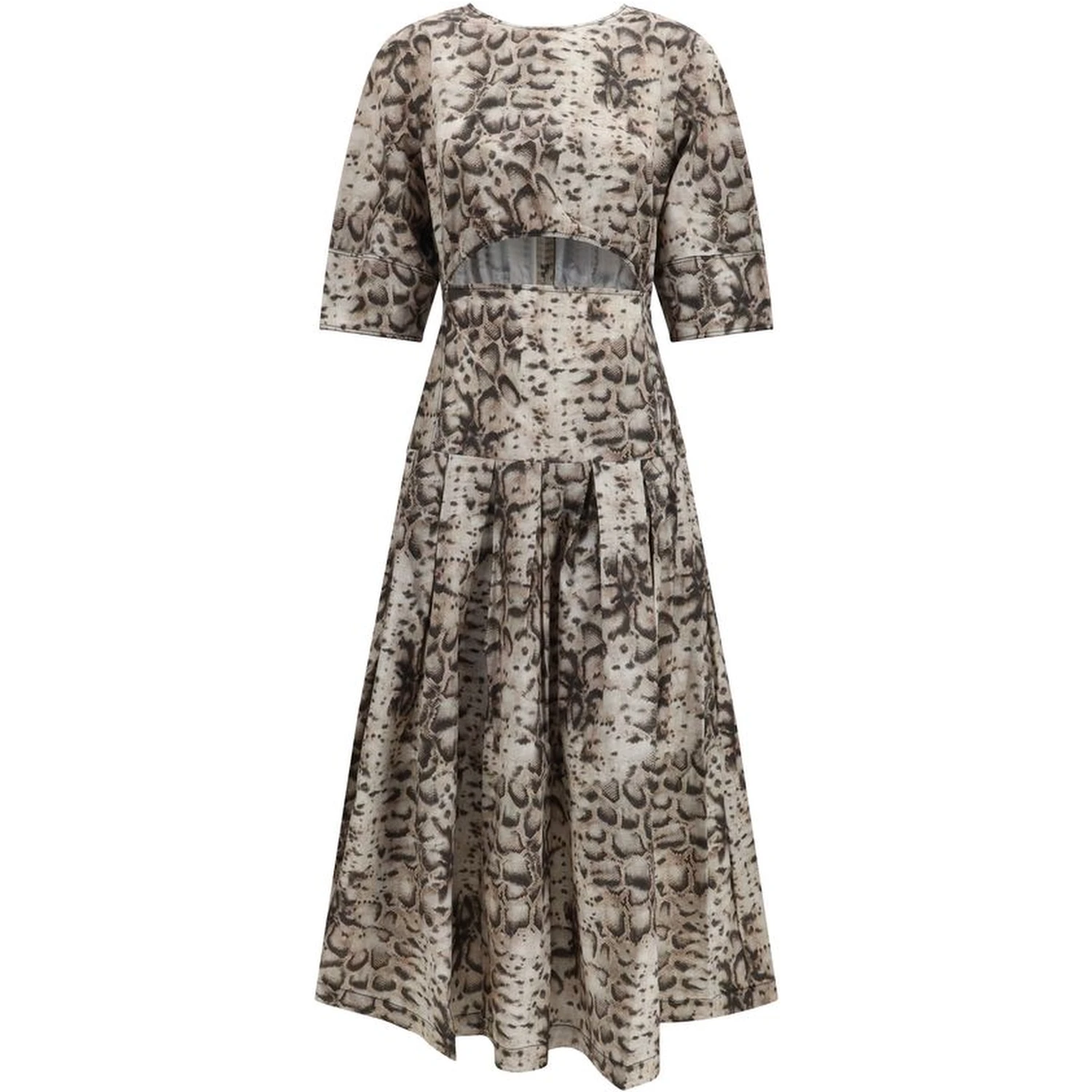 Multicolor Cotton Casual Dress