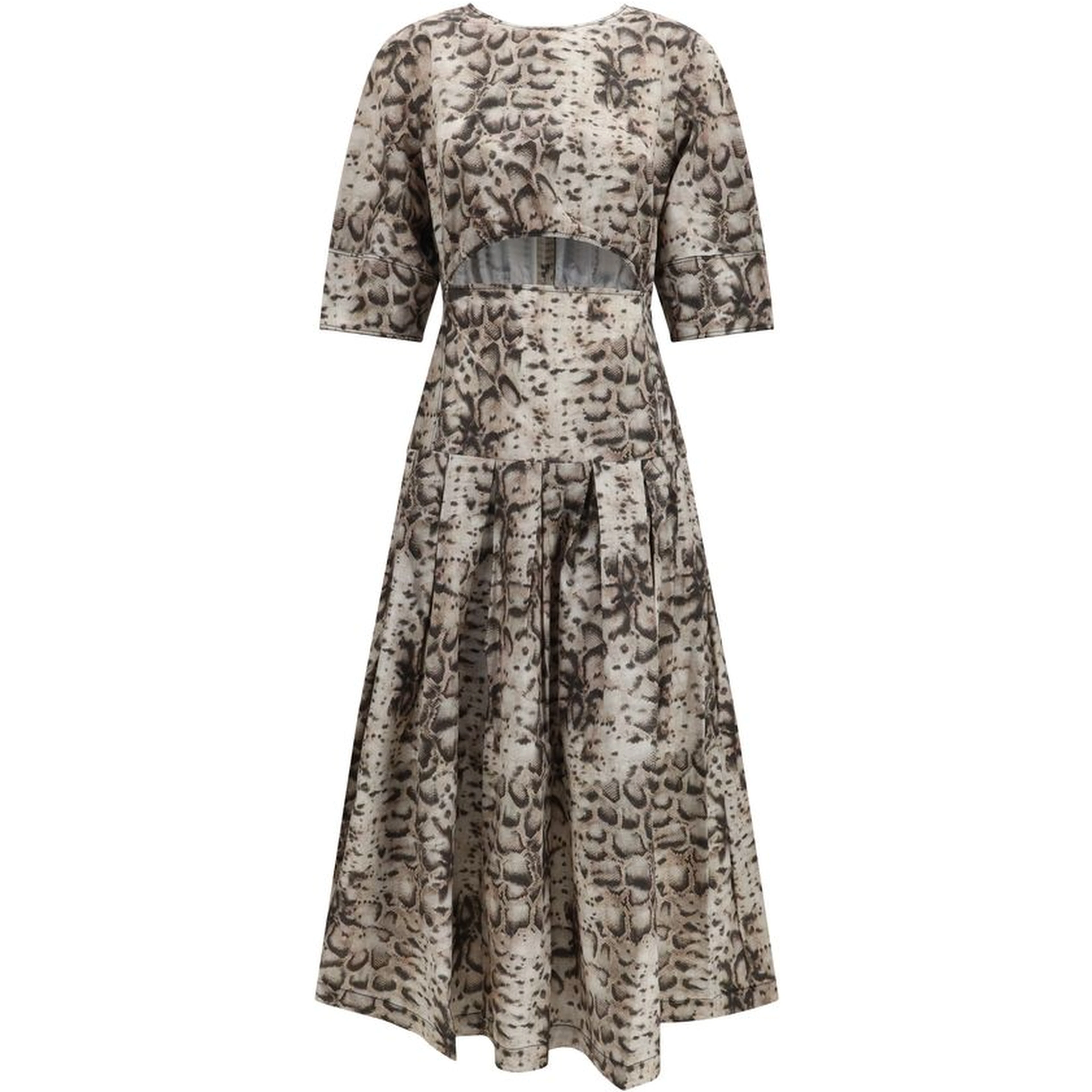 Multicolor Cotton Casual Dress