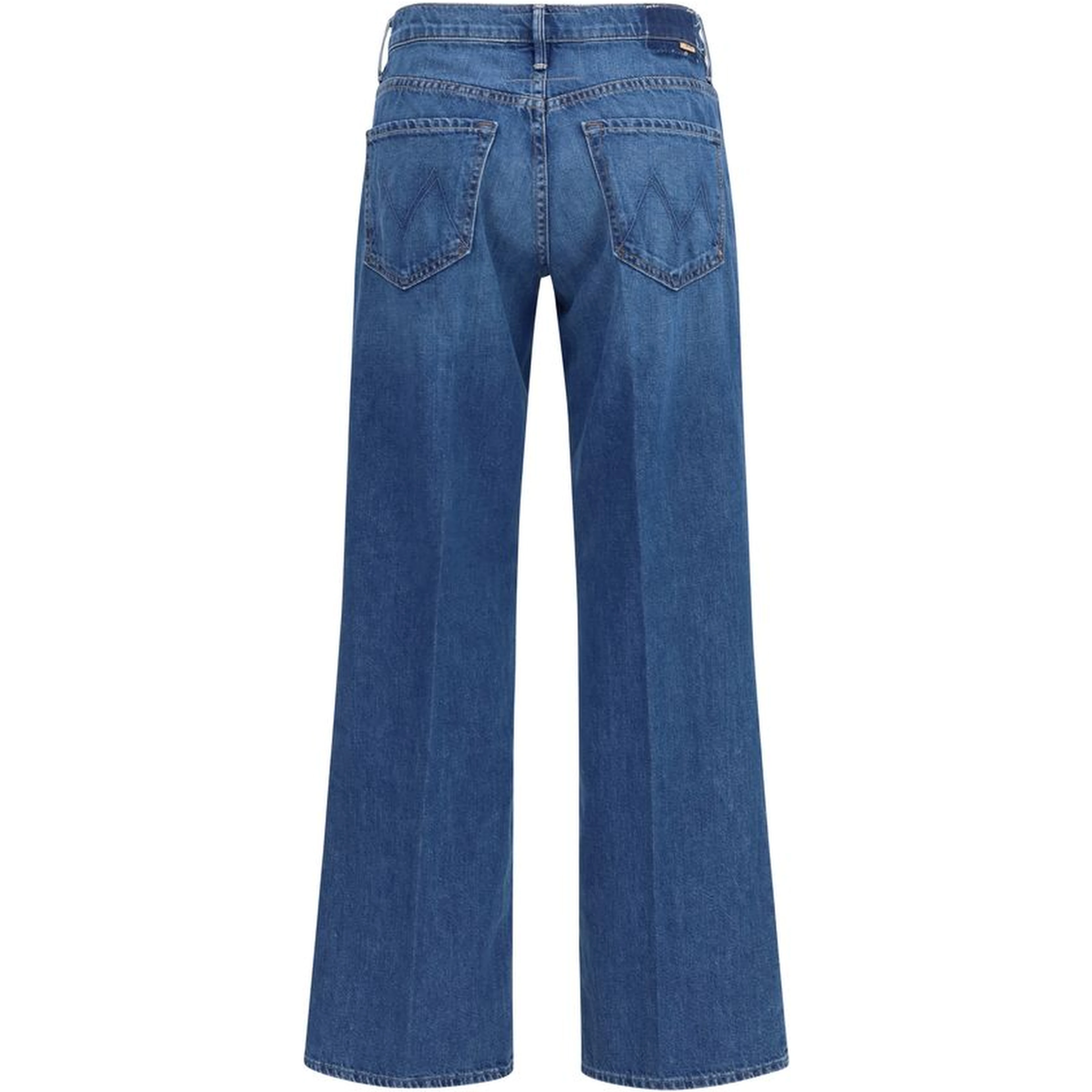 Blue Cotton Relaxed Fit Jeans