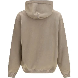 Beige Cotton Sweatshirt
