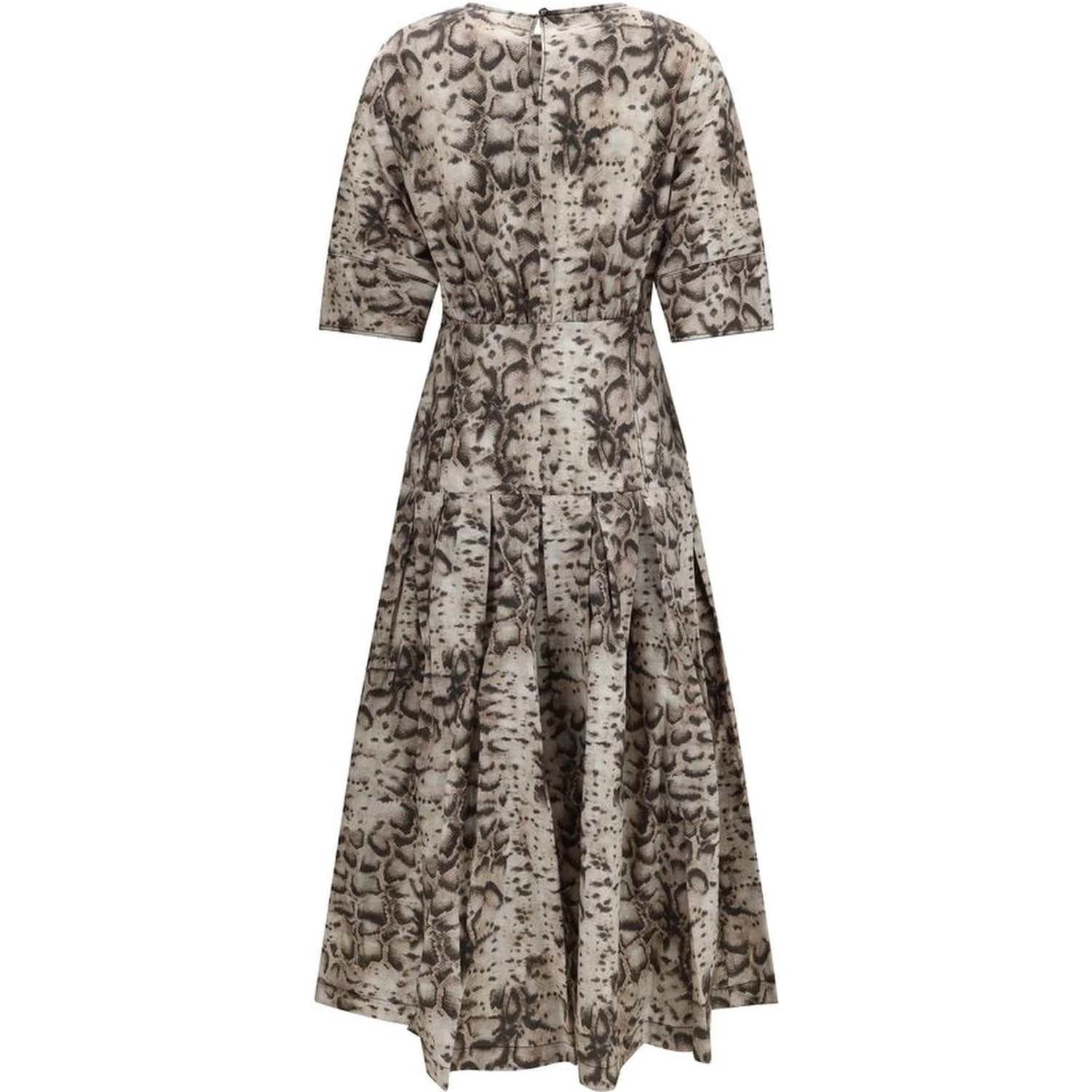 Multicolor Cotton Casual Dress