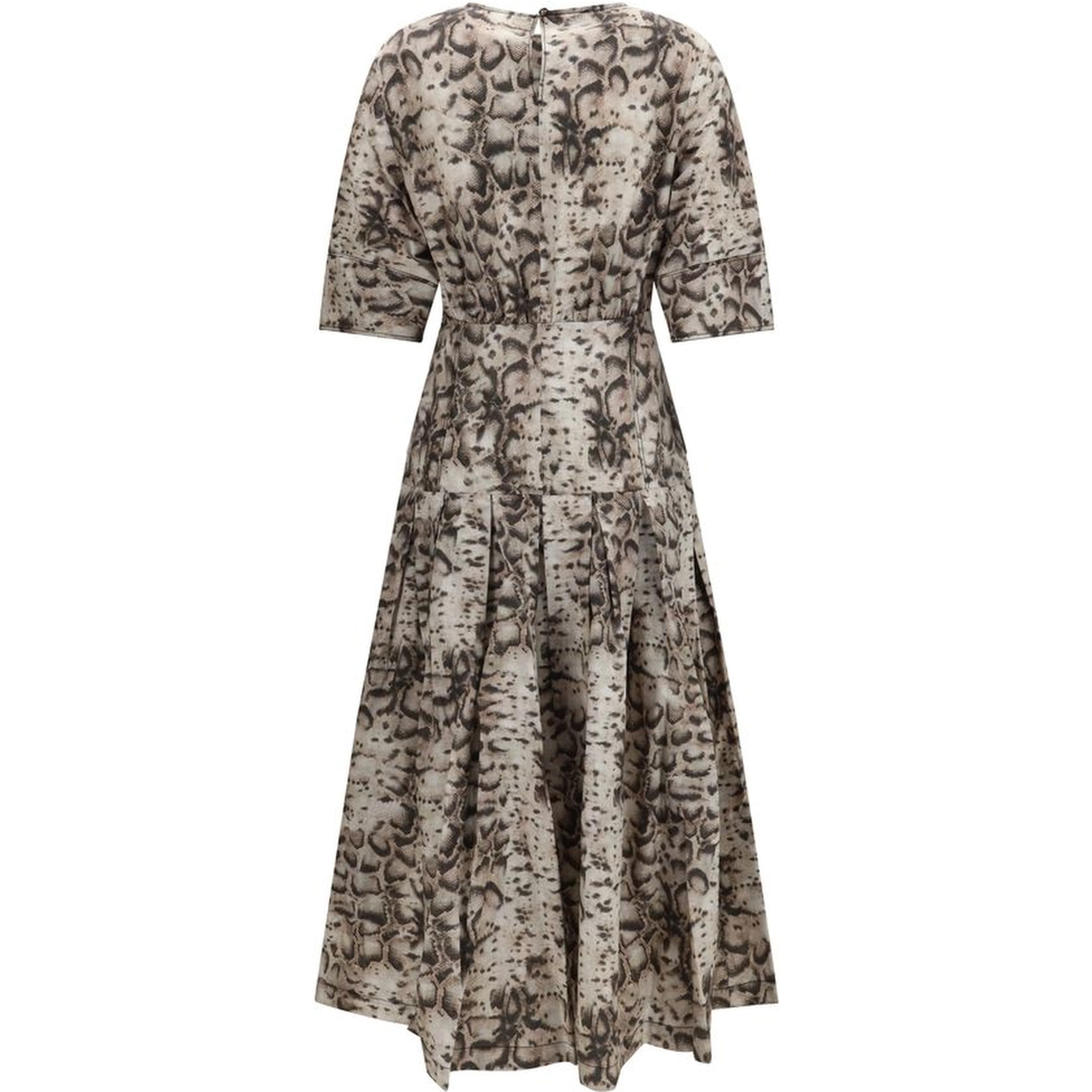 Multicolor Cotton Casual Dress