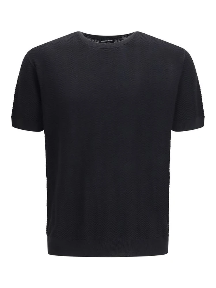 Black Silk Sweatshirt