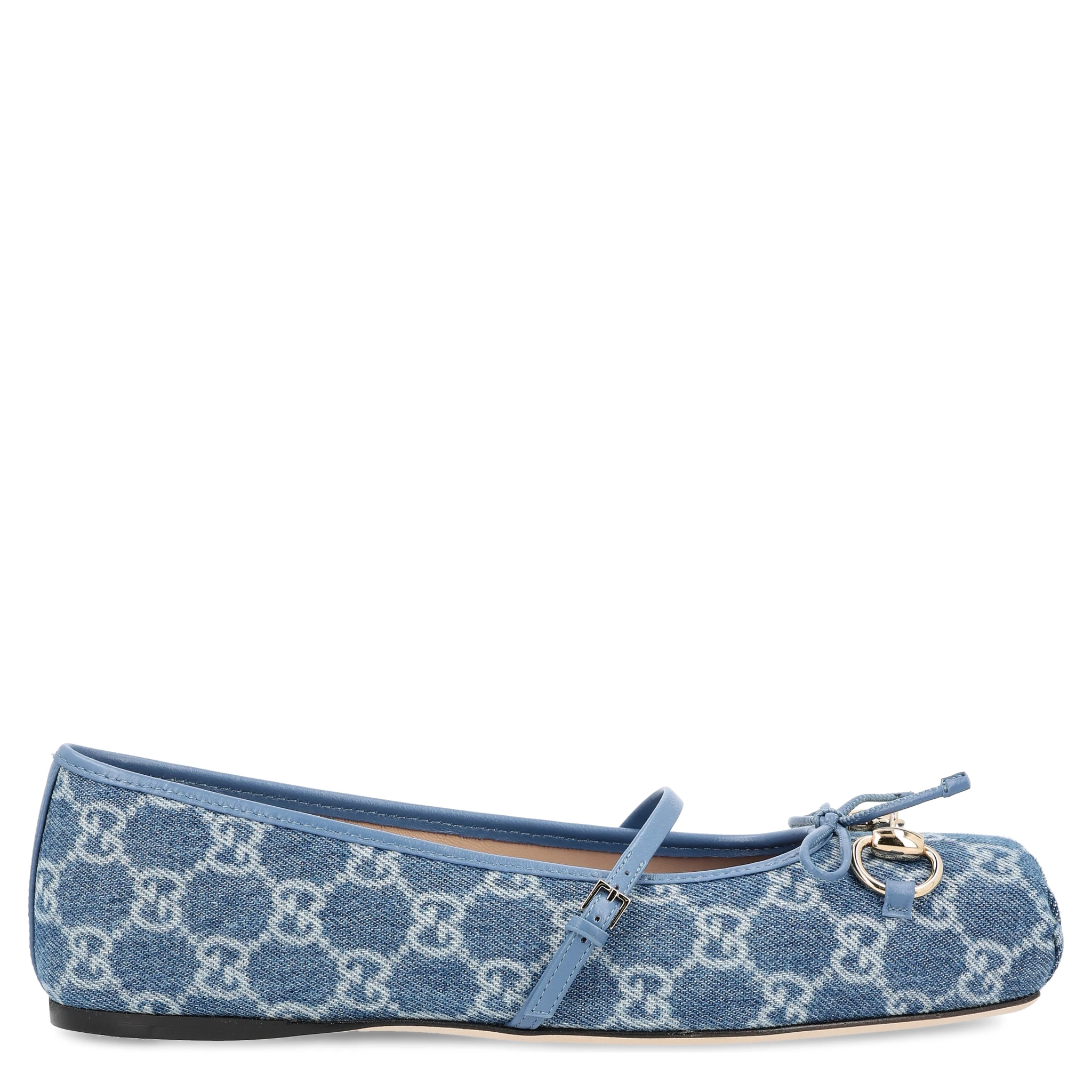 Gucci Flat shoes Clear Blue