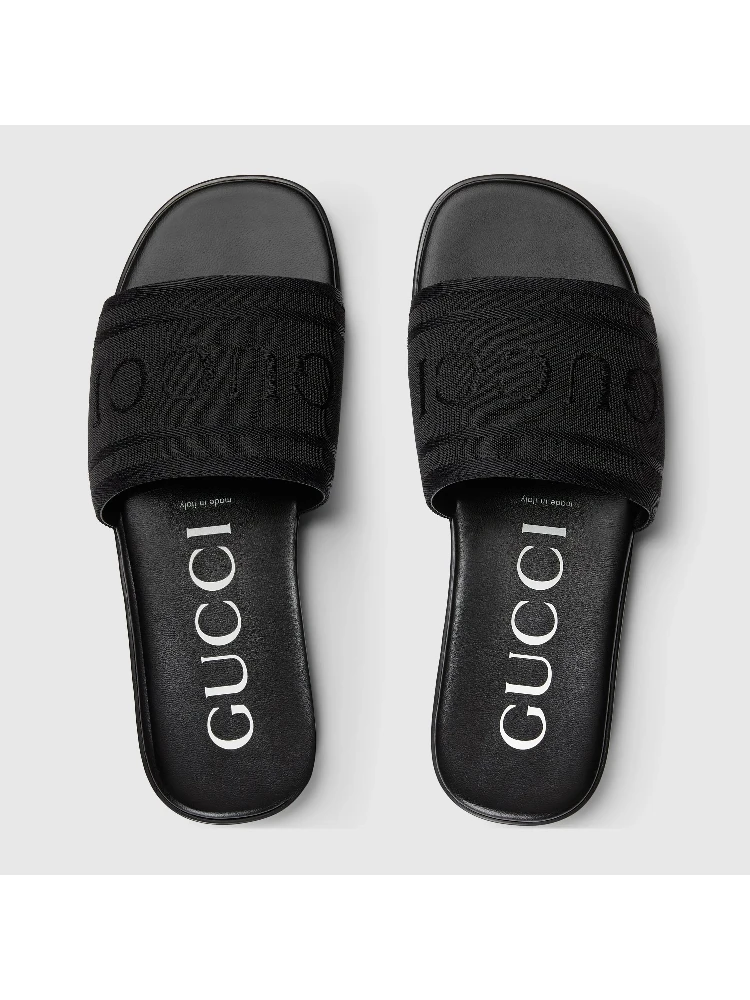 Logo slides sandals alternative
