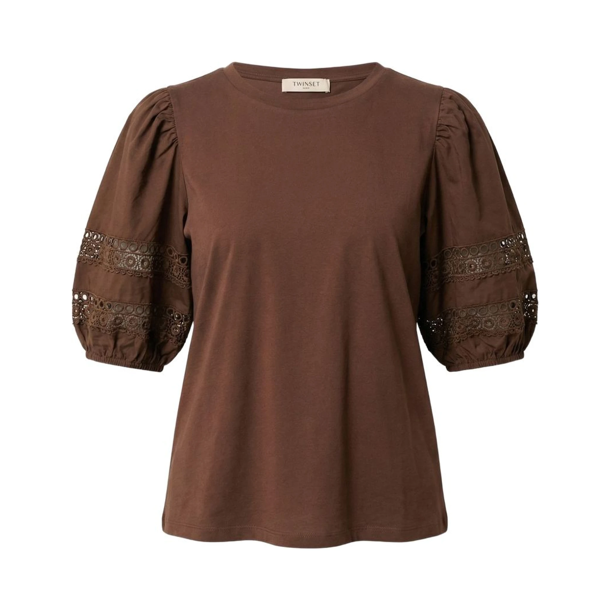 Twin-set T-shirts and Polos Brown