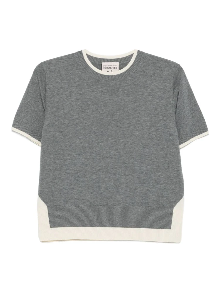 Semicouture Sweaters Grey