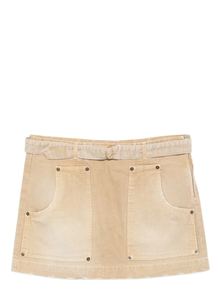 Semicouture Skirts Beige