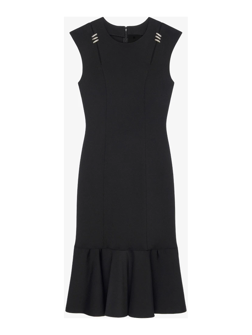 Black Fibres Cocktail Dress