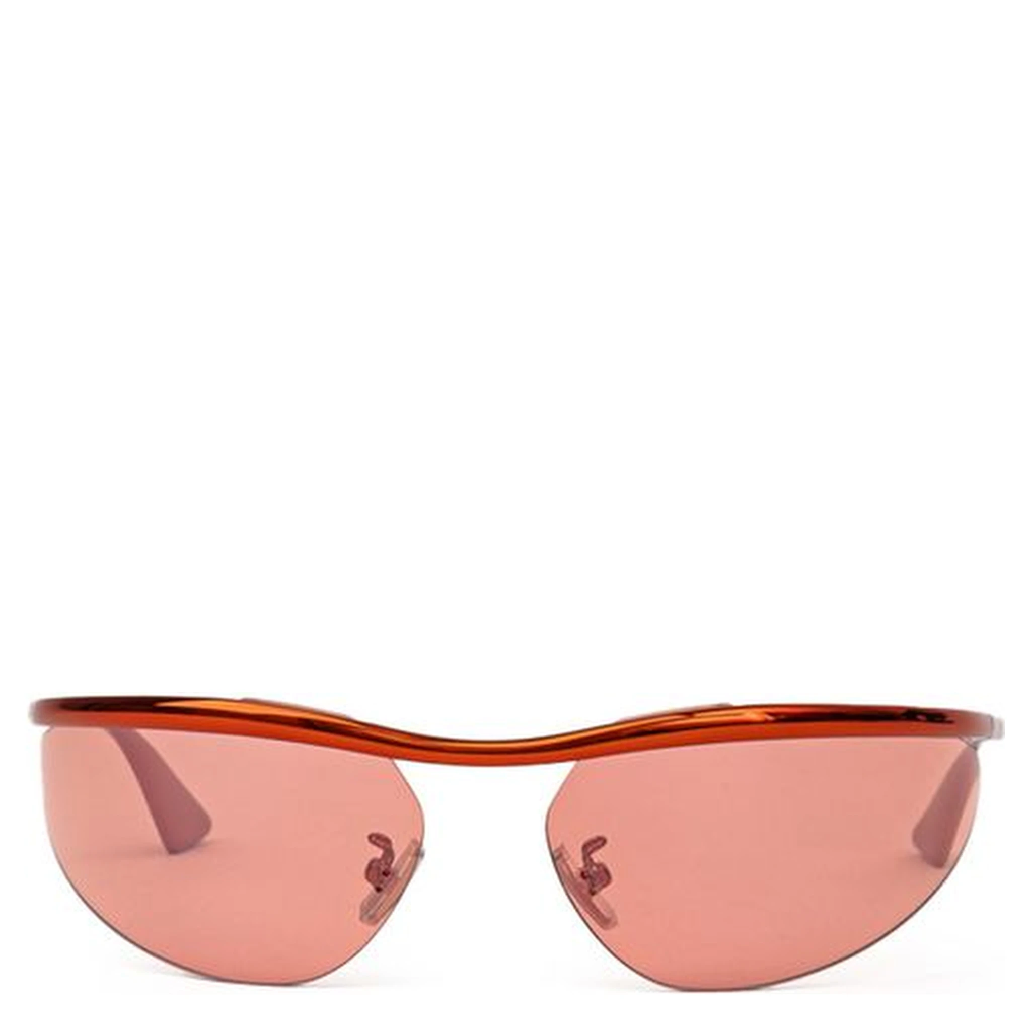 Orange Metal Sunglasses
