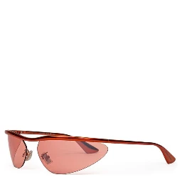 Orange Metal Sunglasses