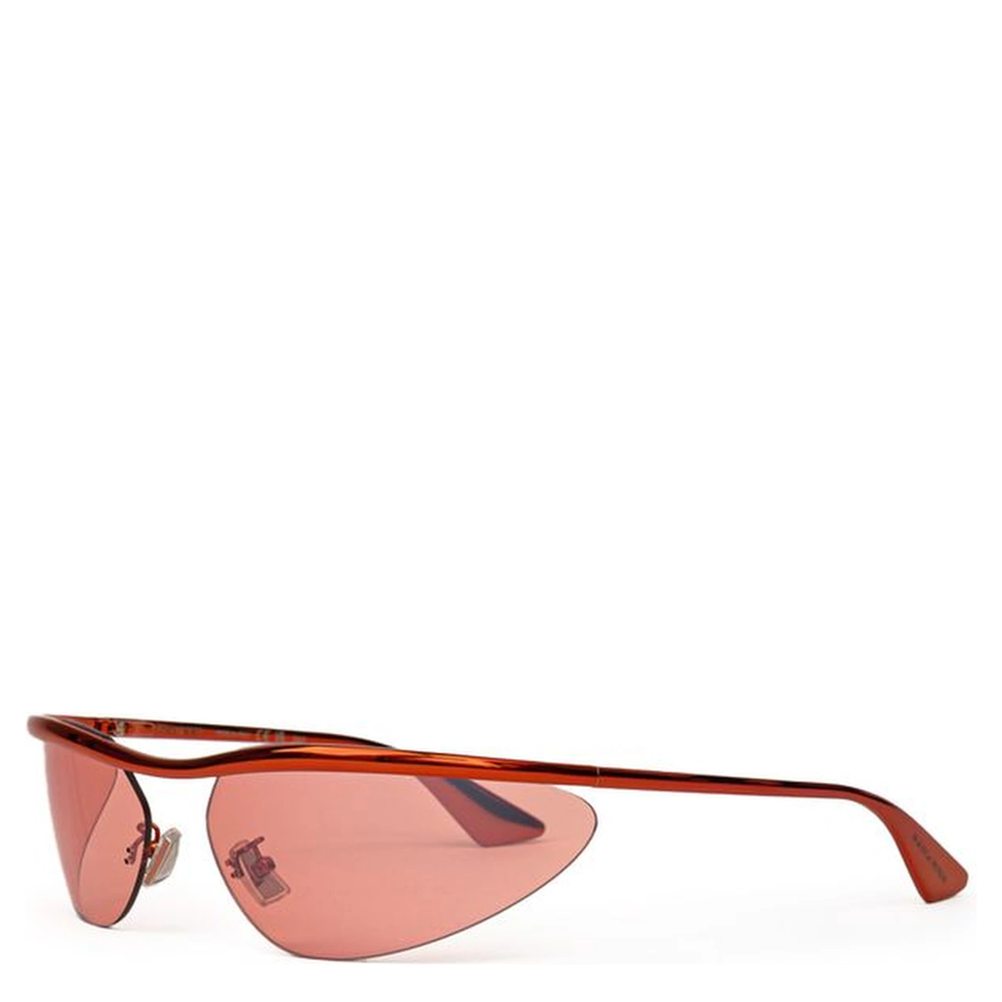Orange Metal Sunglasses