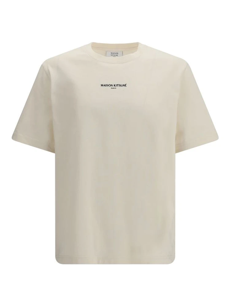 Beige Cotton T-Shirt