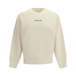 Beige Cotton Sweatshirt