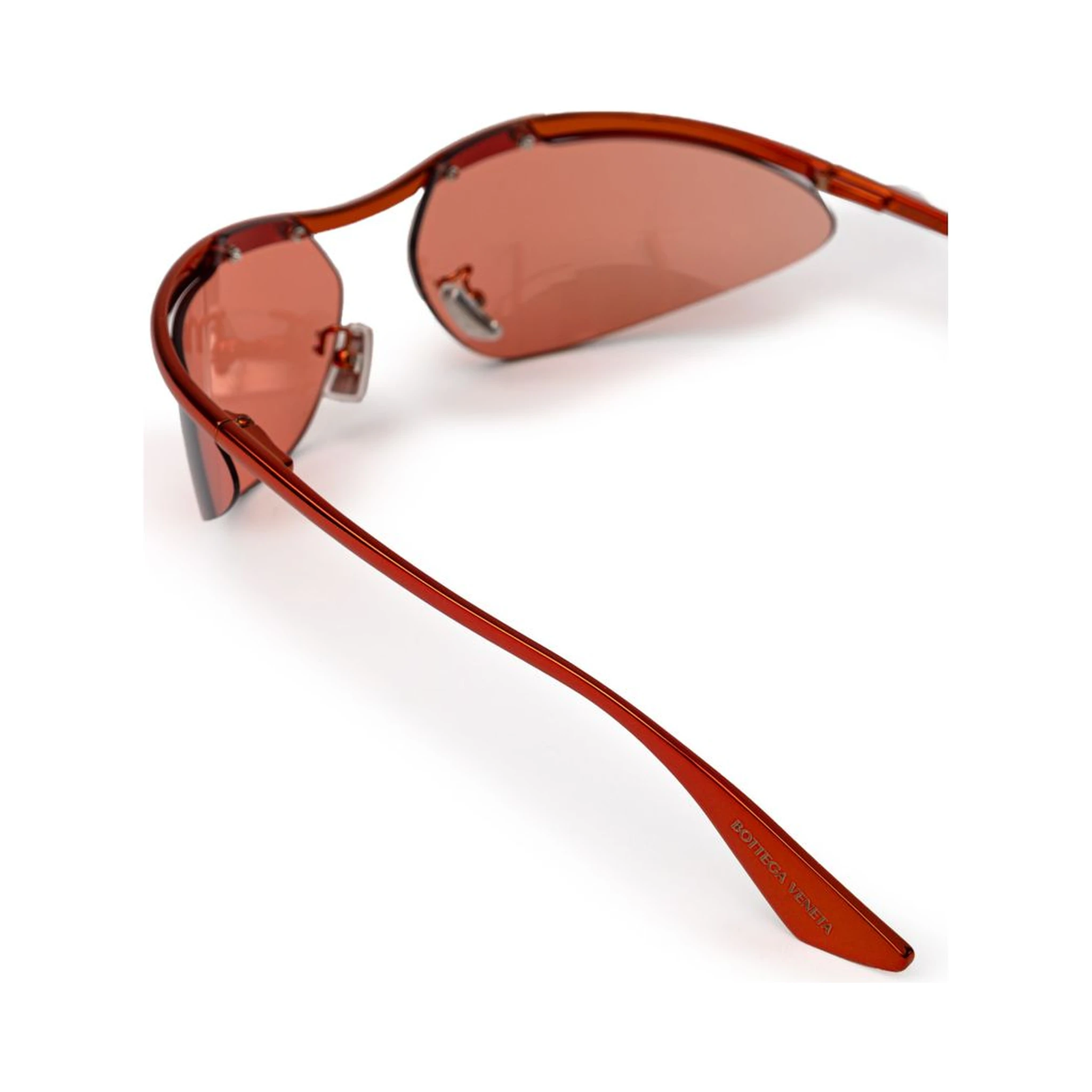 Orange Metal Sunglasses