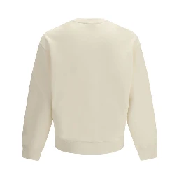 Beige Cotton Sweatshirt