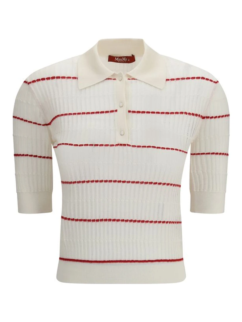 Beige Silk Pattern Shirt