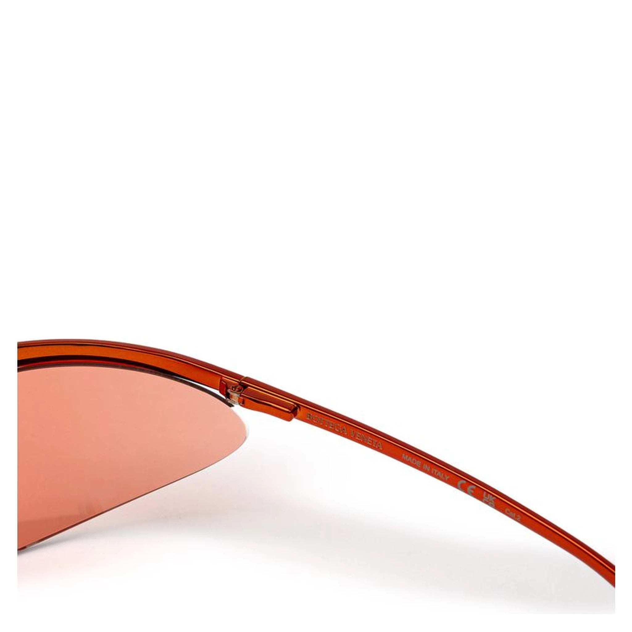 Orange Metal Sunglasses