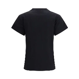 Black Cotton T-Shirt