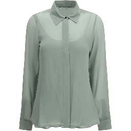 Bicolor Silk Shirt