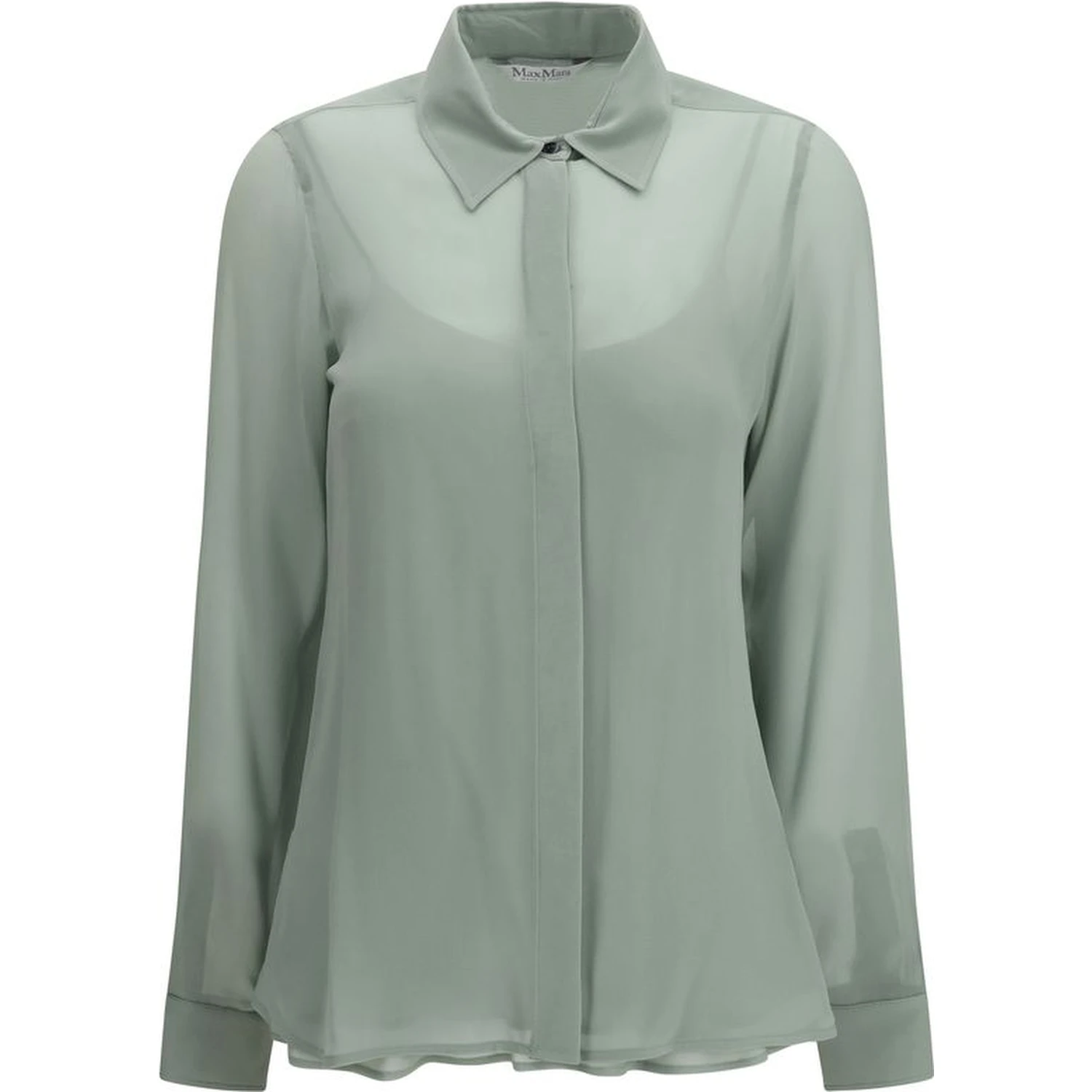 Bicolor Silk Shirt