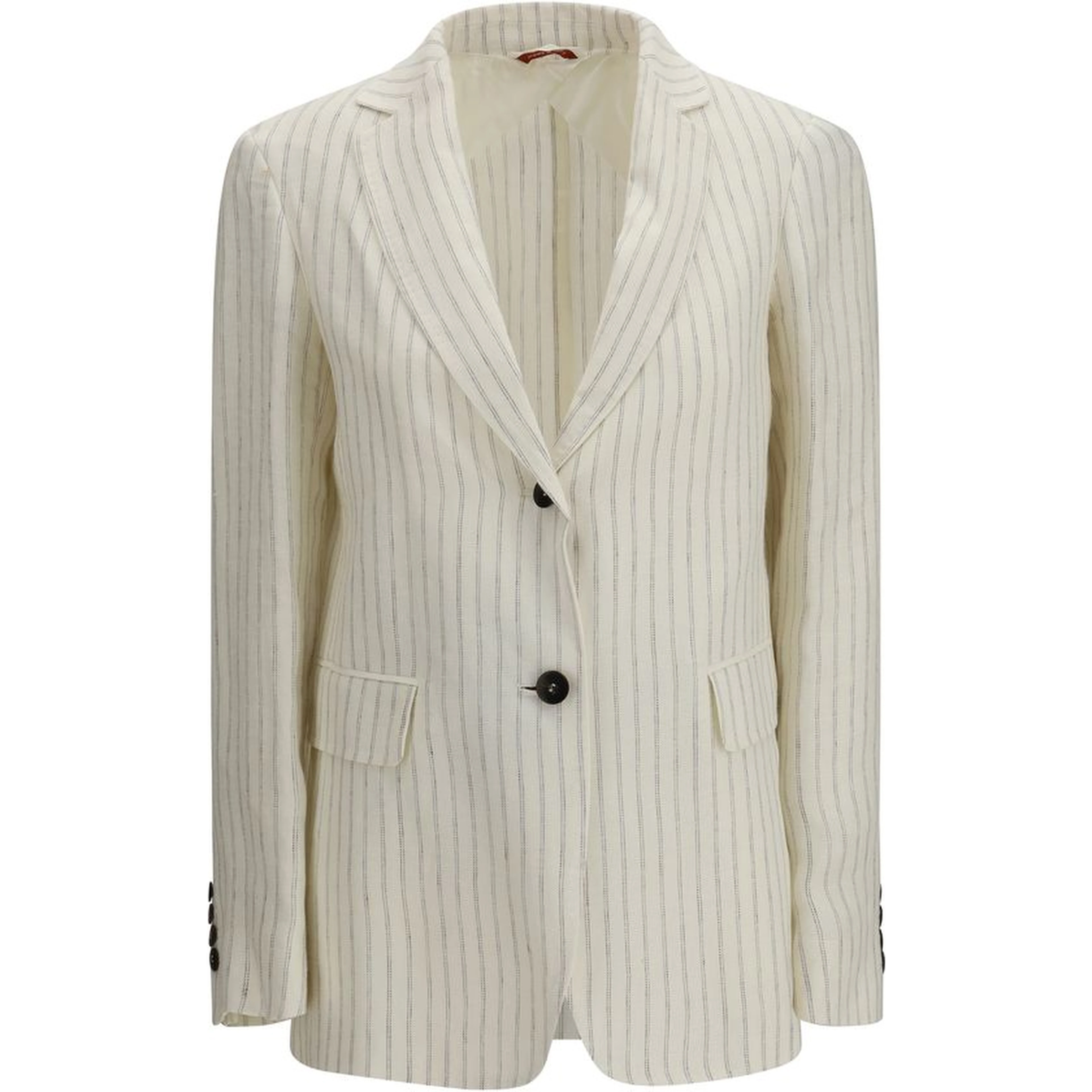 Beige Linen Blazer