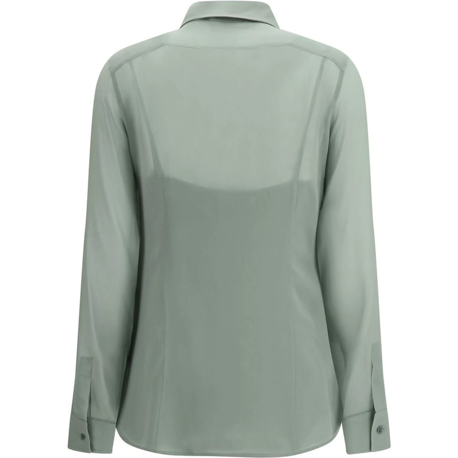 Bicolor Silk Shirt