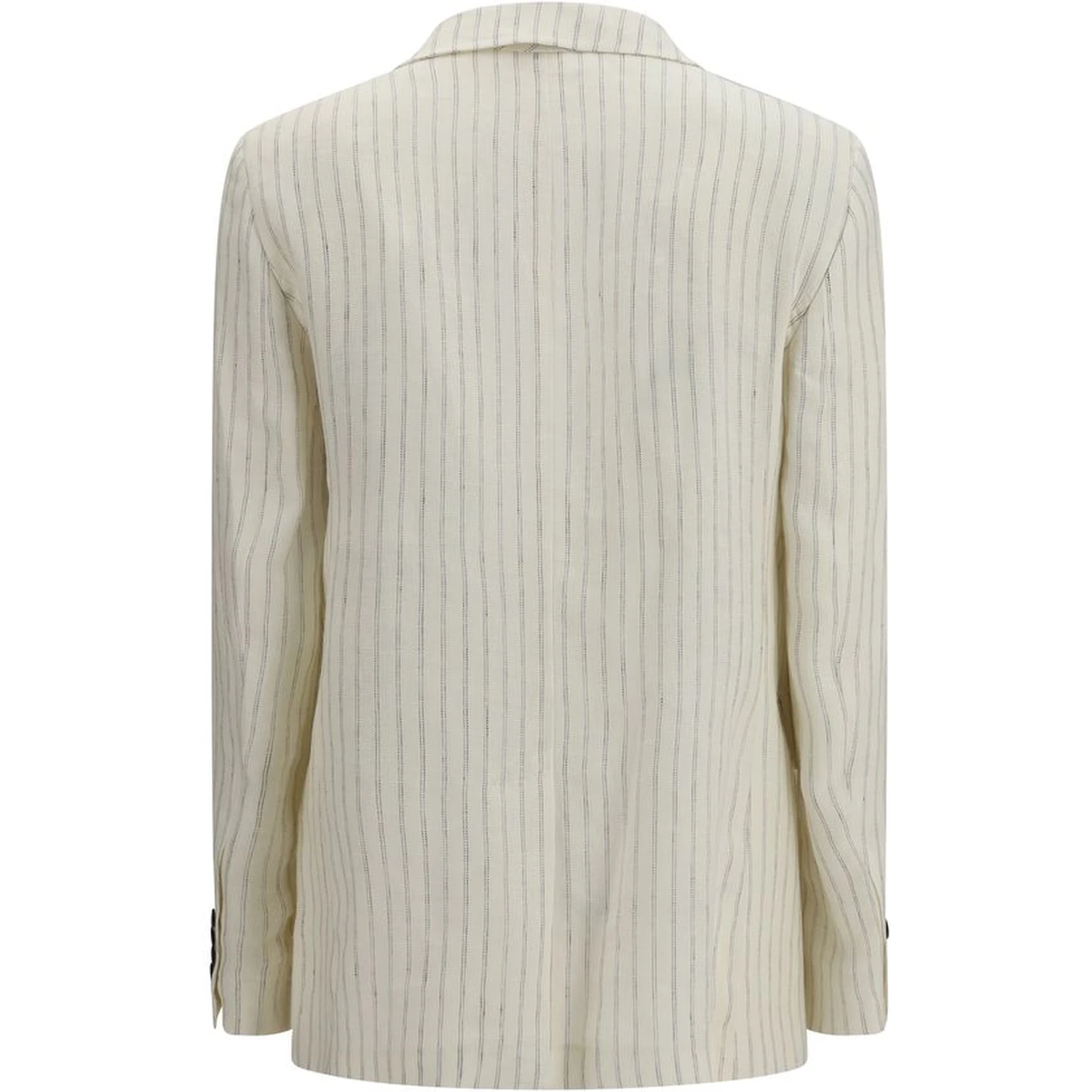 Beige Linen Blazer
