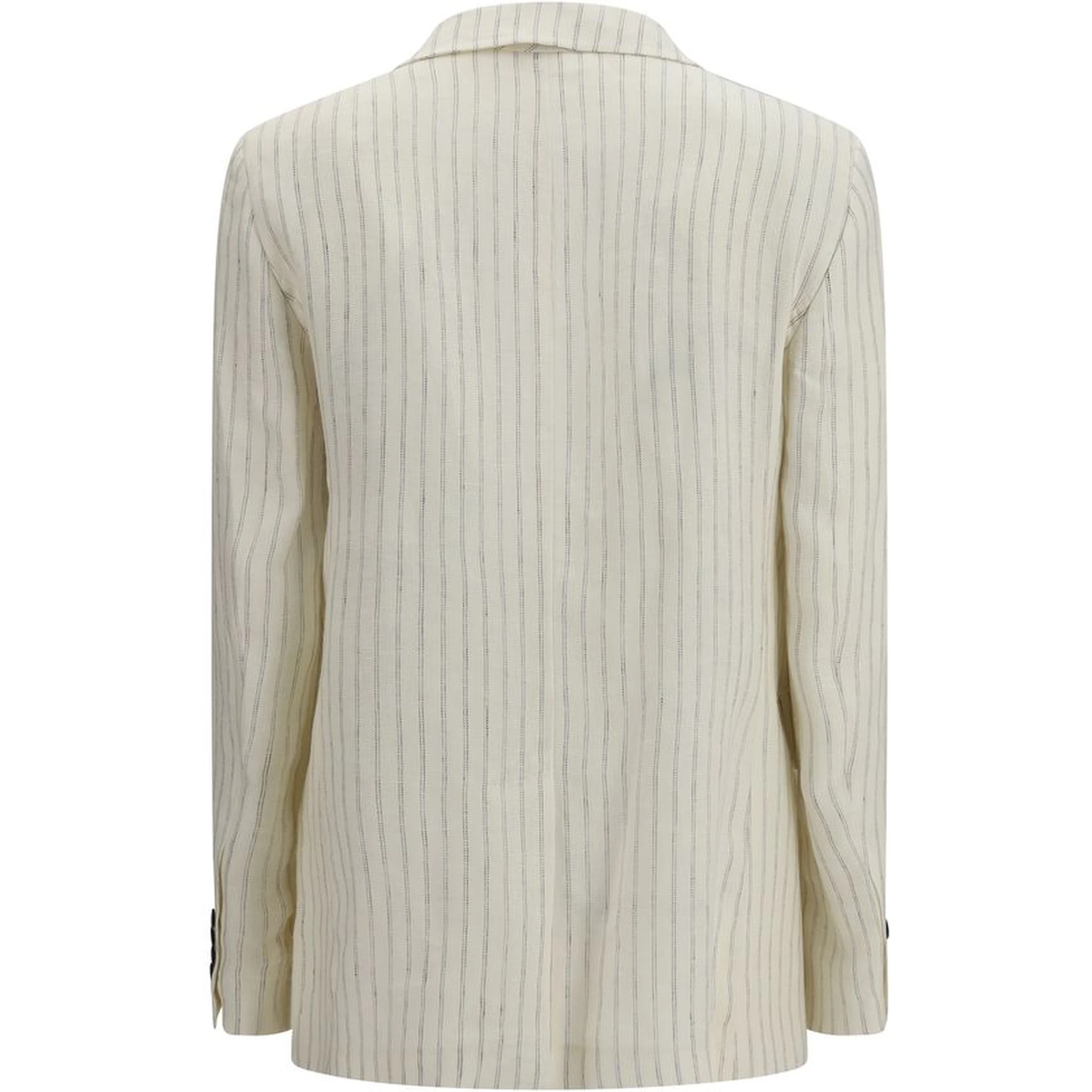 Beige Linen Blazer