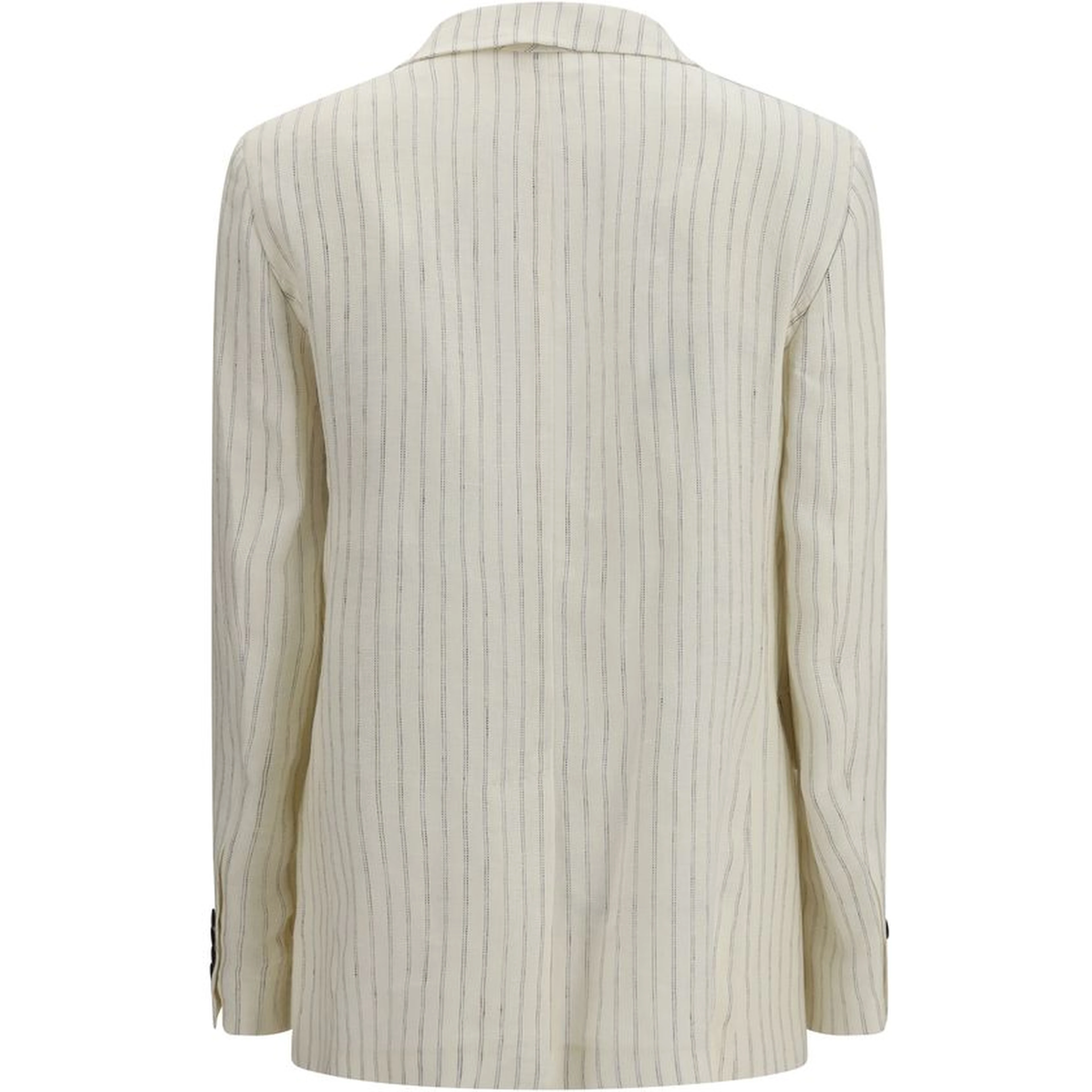 Beige Linen Blazer