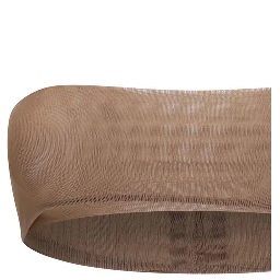 Multicolor Viscose Sleeveles T-Shirt