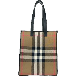Burberry Medium NS Book Tote Bag Purse
