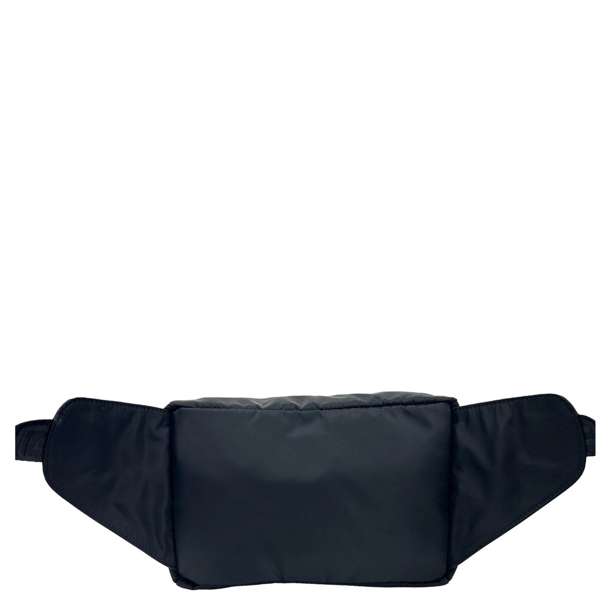 Versace Medusa Black Nylon Belt Bag Waist Fanny Pack Purse
