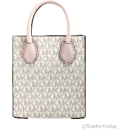 Michael Kors Adult Detachable Straps Shoulder Bags, Vanilla