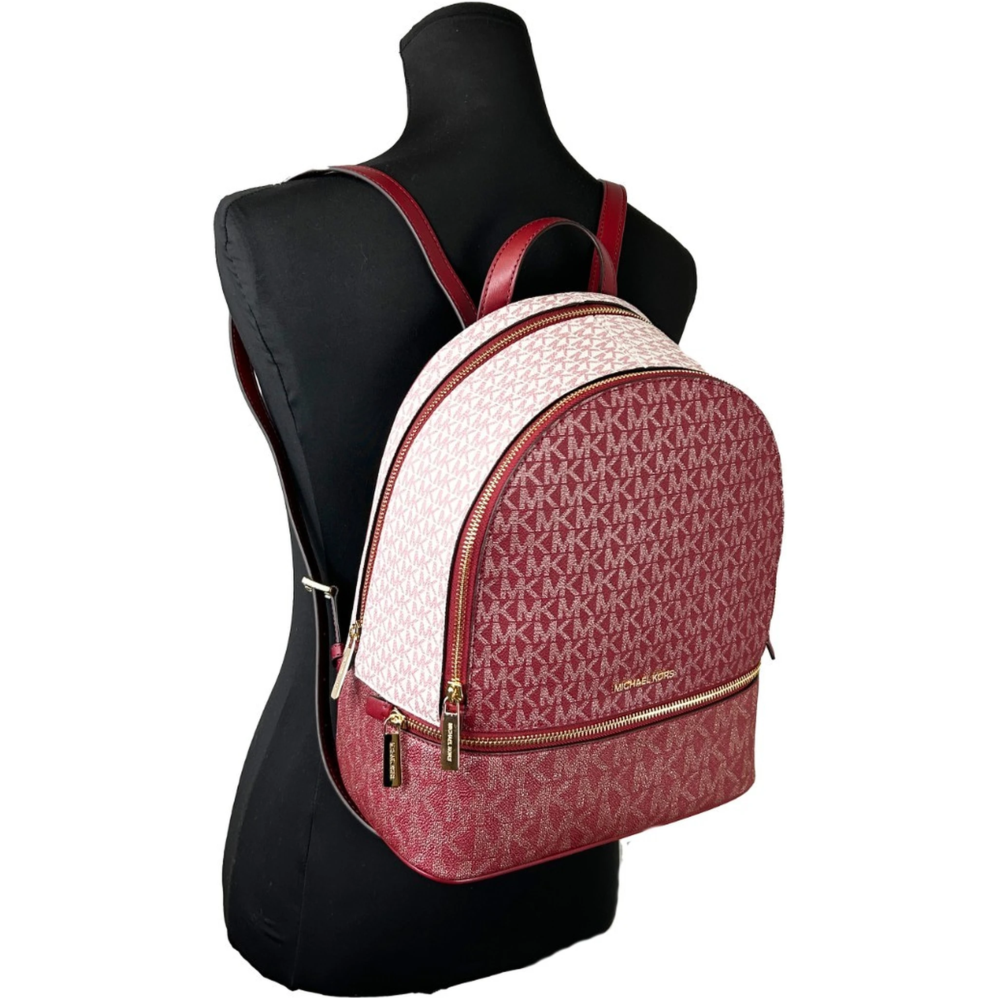 Michael Kors Rhea Medium PVC Backpack Bookbag