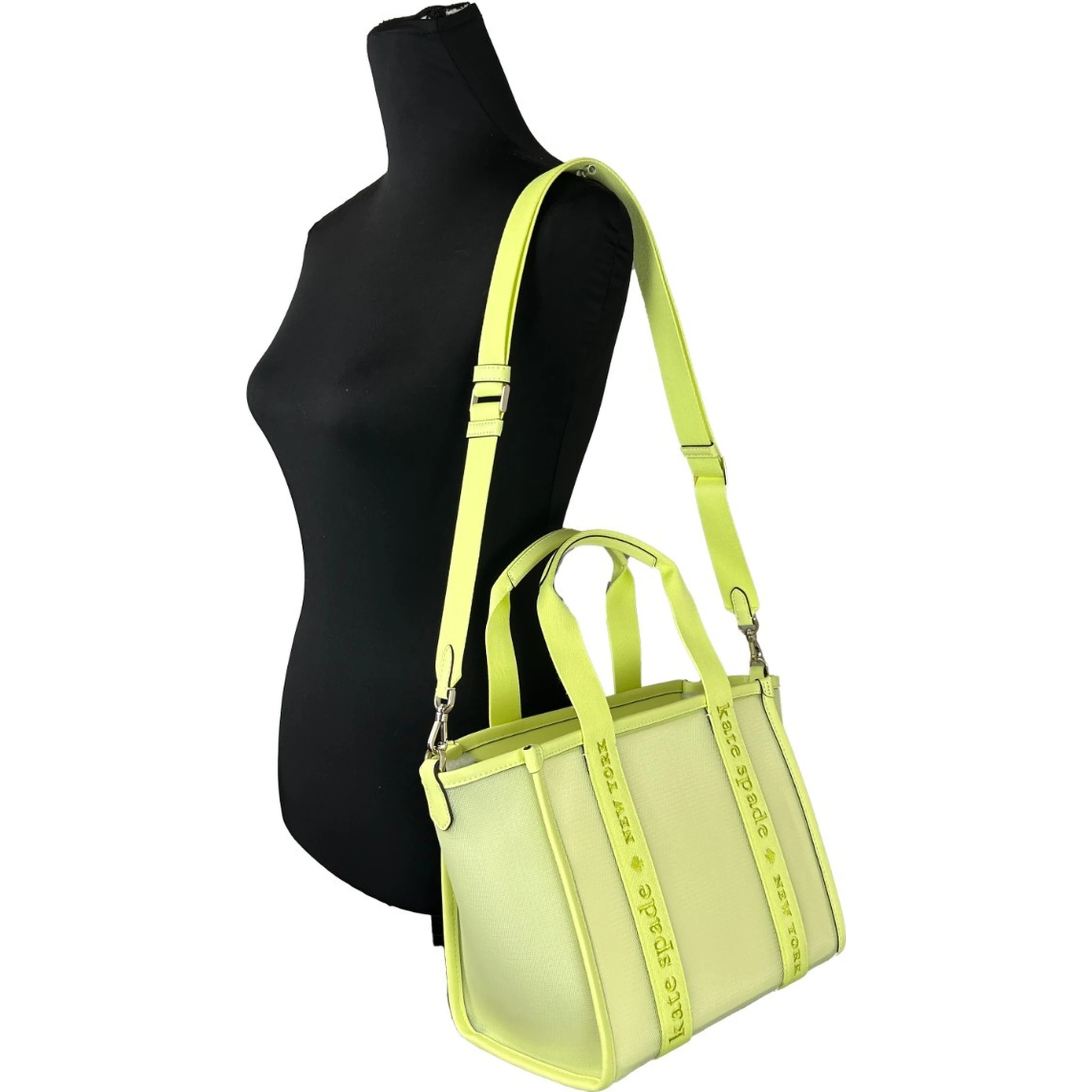 Kate Spade Canvas Kip Small Tote Crossbody Bag
