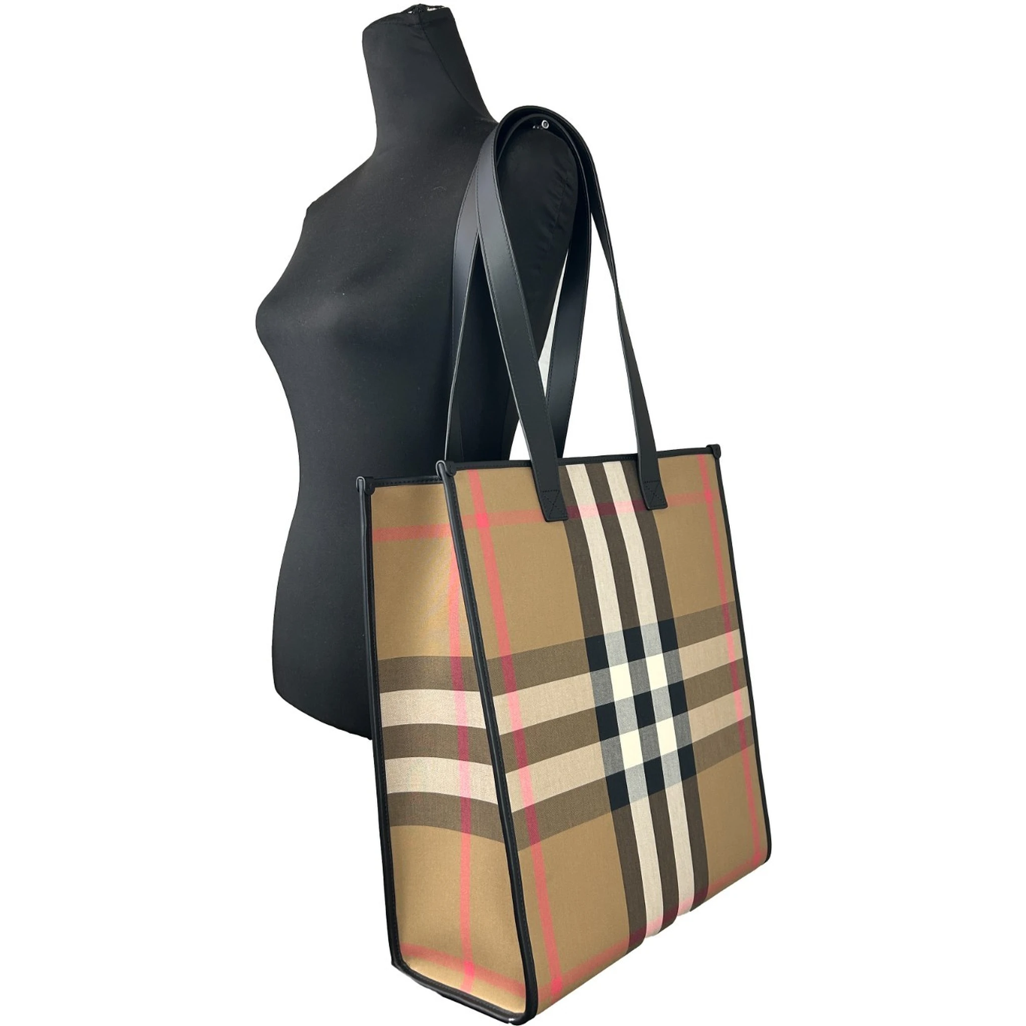 Burberry Medium NS Book Tote Bag Purse