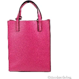 Marc Jacobs Mini Grind Cactus Flower Pebbled Leather Crossbody Tote Bag