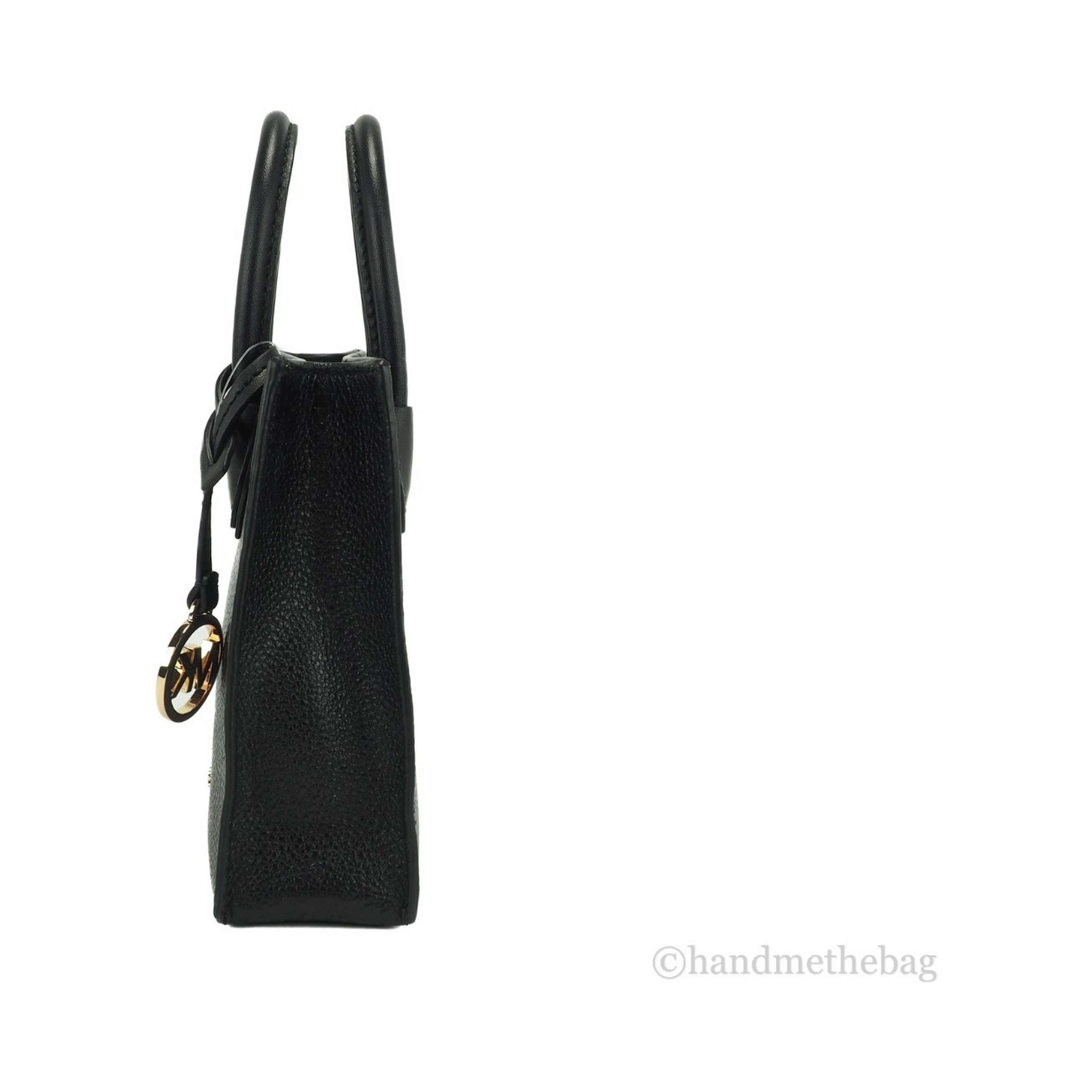 Michael Kors Women'S Leather XS Mercer Crossbody Black Solid