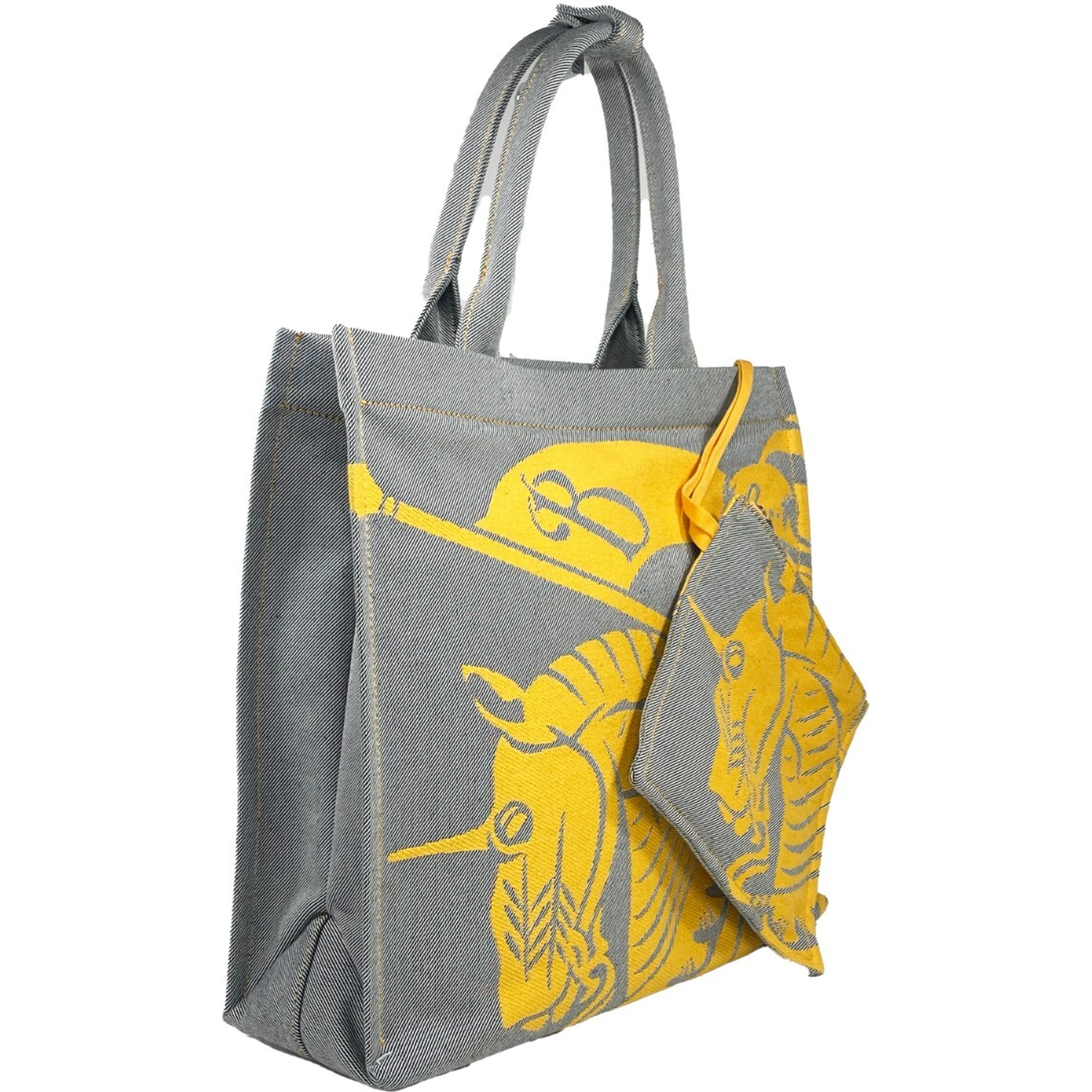 Burberry EKD Canvas Tote Bag With Coin Pouch