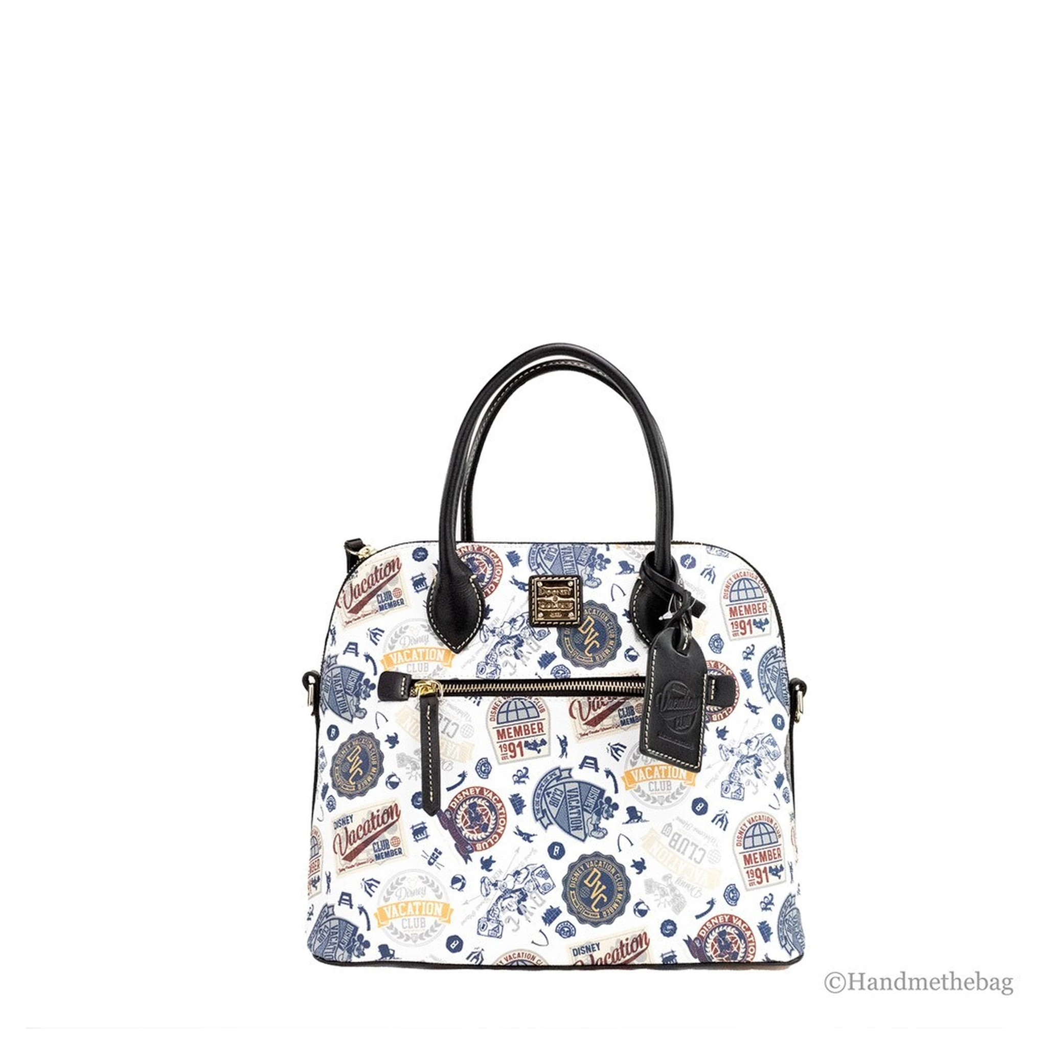 Dooney & Bourke Disney Vacation Club 2022 Domed Satchel Crossbody Handbag Purse