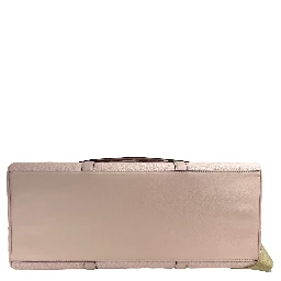 Michael Kors Travel Extra Large Powder Blush PVC Top Zip Weekender Luggage Bag