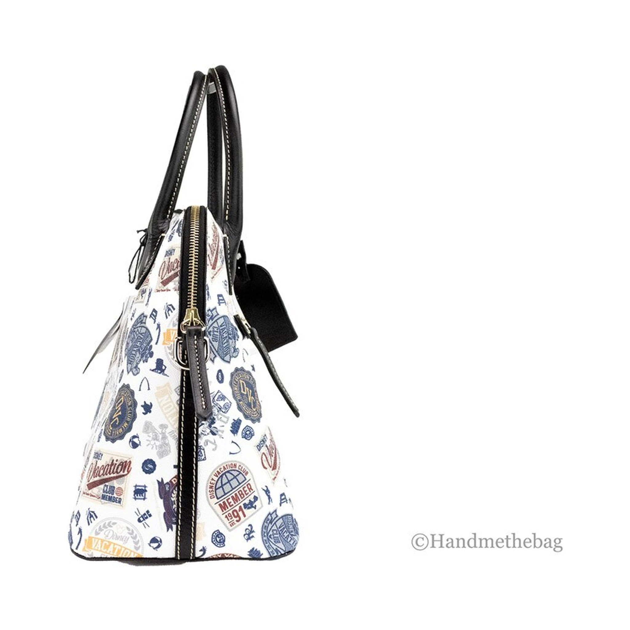 Dooney & Bourke Disney Vacation Club 2022 Domed Satchel Crossbody Handbag Purse