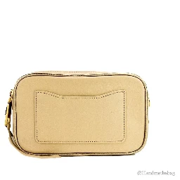 Marc Jacobs The Moto Shot 21 Curds Leather Camera Crossbody Purse Bag