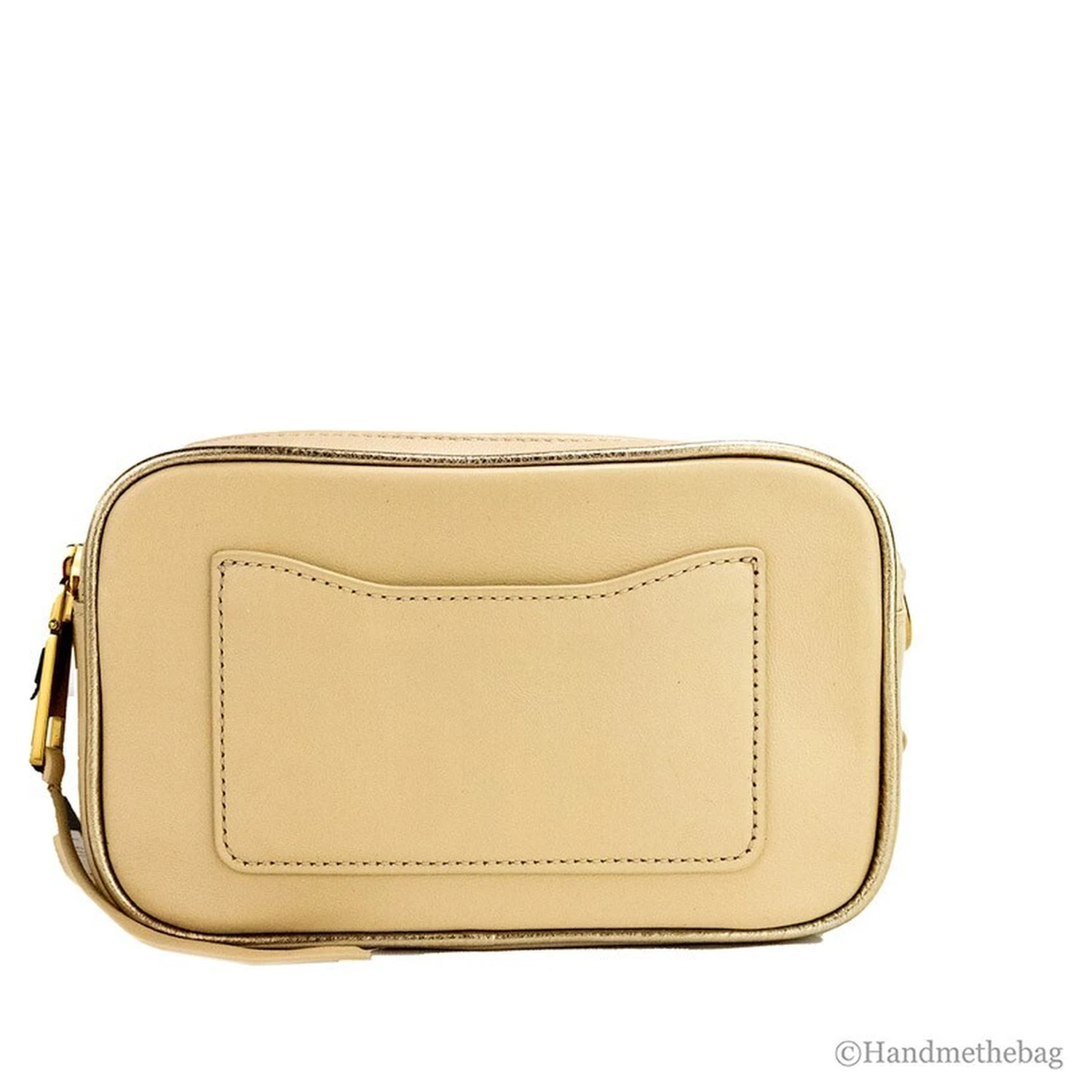 Marc Jacobs The Moto Shot 21 Curds Leather Camera Crossbody Purse Bag