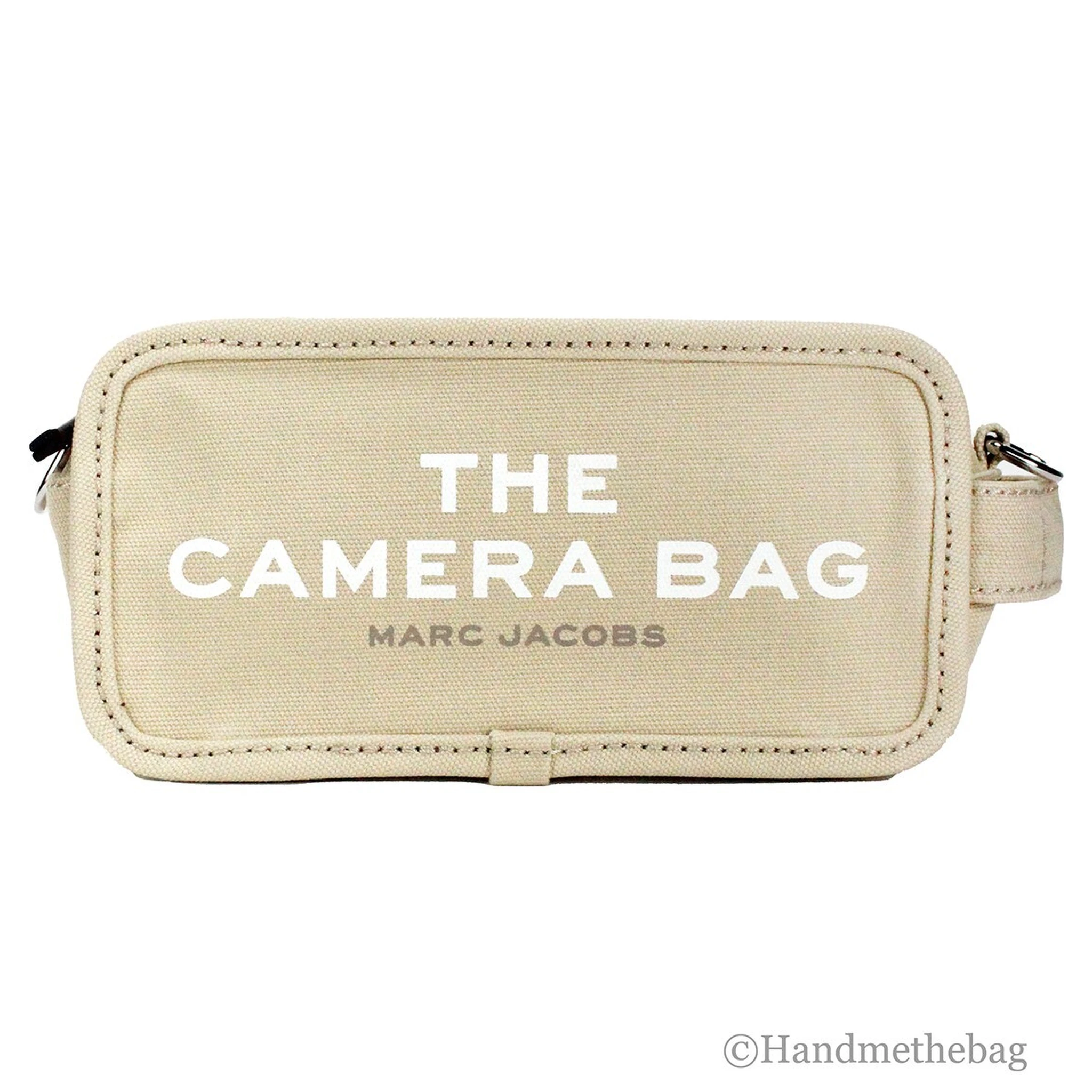 Marc Jacobs The Camera Bag Beige Canvas Crossbody Bag