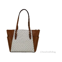 Michael Kors Michael Kors Women Leather Shoulder Tote Bag Purse Handbag+Double Zipper Wallet