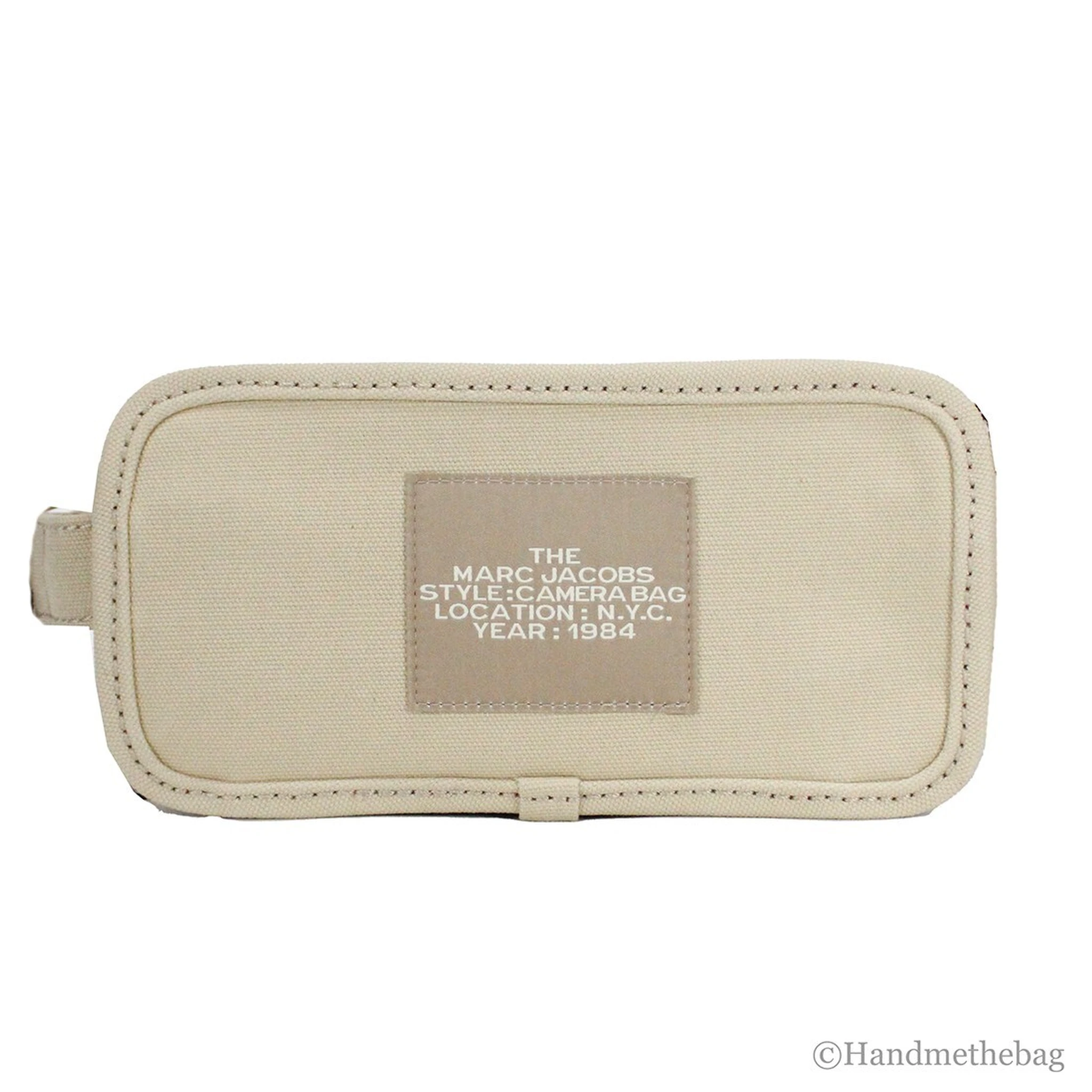 Marc Jacobs The Camera Bag Beige Canvas Crossbody Bag