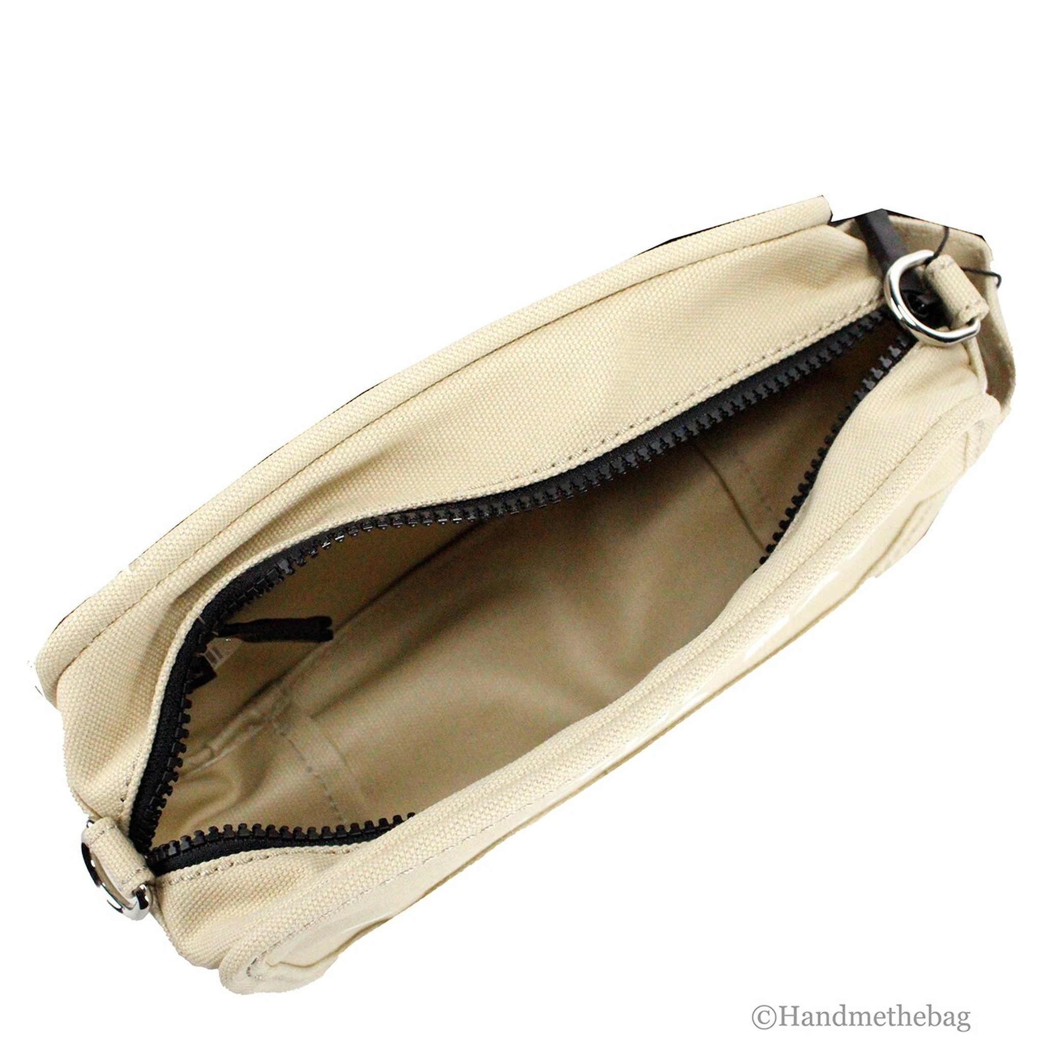 Marc Jacobs The Camera Bag Beige Canvas Crossbody Bag