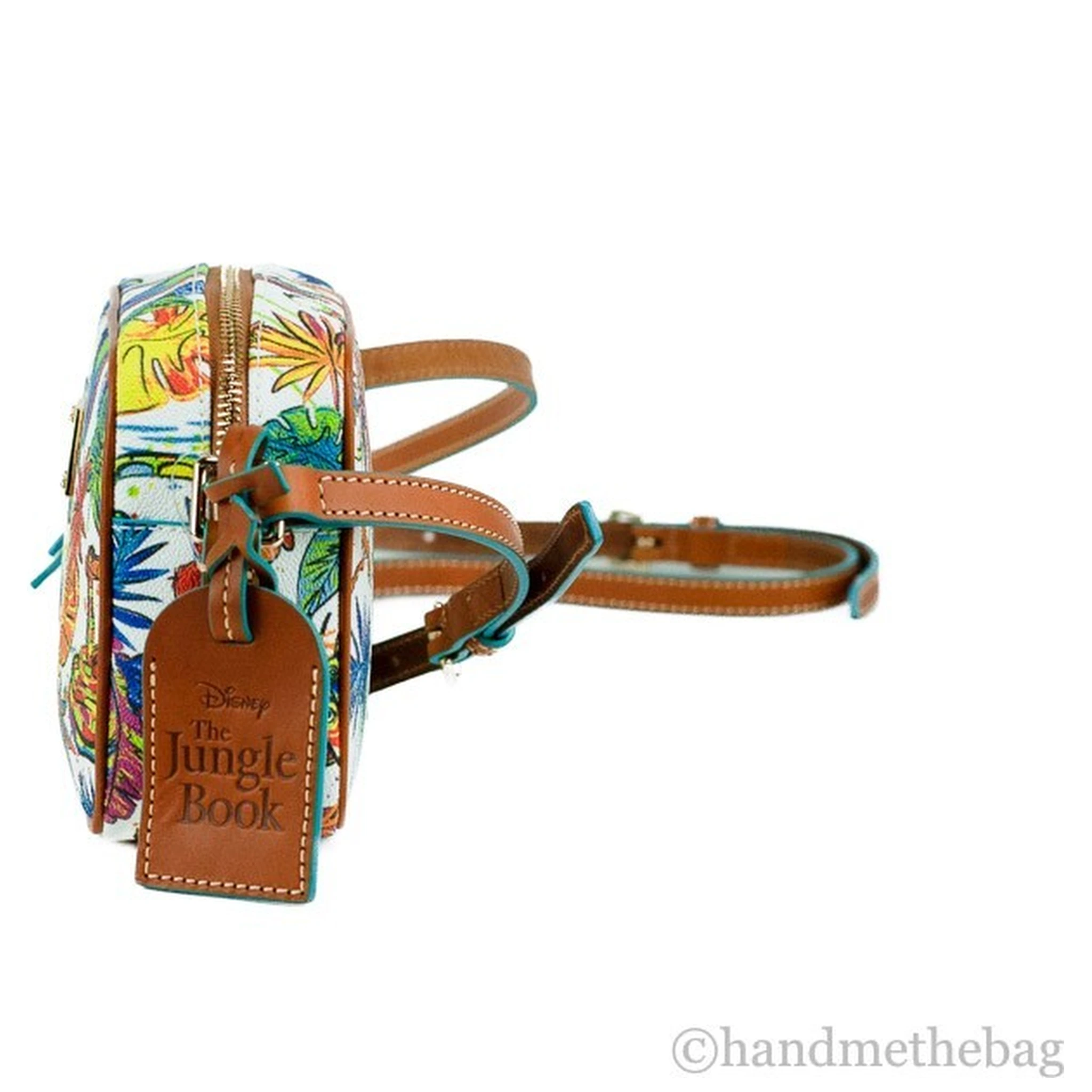 Dooney & Bourke Disney Small Jungle Book Coated Cotton Crossbody Bag Handbag